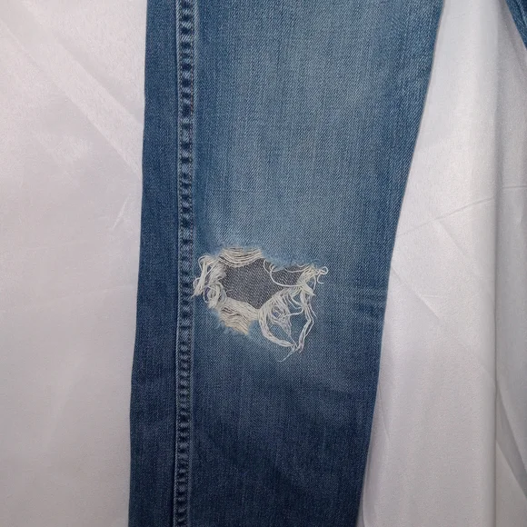 Wrangler Retro Relaxed Bootcut Jeans Boys Size 10 Slim Fit Distressed - Picture 2 of 10